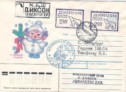 1993-Russia Busta Illustrata Raccomandata Affrancata Con Emissione Semiufficiale - Other & Unclassified
