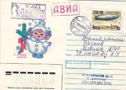 1995-Russia Biglietto Postale 5k.affrancato Anche Con Emissione Semiufficiale Re - Altri & Non Classificati