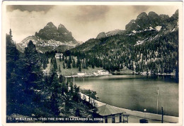 1937-annullo Meccanico Cortina Regina Di Sports Invernali Su Cartolina Foto Misu - Belluno