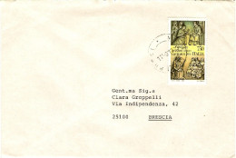1993-annullo Nave Vespucci Poste Italiane Su Busta Affrancata Con L.750 Fondazio - 1991-00: Poststempel