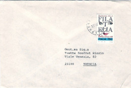 1993-busta Affrancata Con L.750 Giornata Della Filatelia Annullo Poste Italiane  - 1991-00: Poststempel