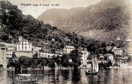 1934-Argegno (Lago Di Como) Le Ville, Cartolina Viaggiata - Como
