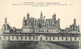 Postcard France Chambord Castle - Chambord