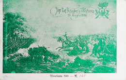 1910circa-cartolina Numerata 6^reggimento Bersaglieri - Andere & Zonder Classificatie