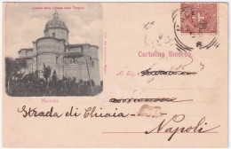 1900-"Macerata Abside Della Chiesa Delle Vergini"Viaggiata - Macerata