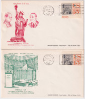 1965-U.S.A.  VISITA PAPA A NEW YORK (Incontro Yonson E S. Messa Della Pace) Annu - Cartas & Documentos