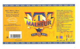 BROUWERIJ DE LANDTSHEER - BUGGENHOUT - MALHEUR - 10 - 75 CL  -  BIERETIKET  (BE 754) - Bière