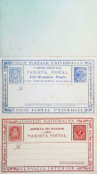 1910circa-El Salvador CP C.2 E CPRP C.3 + 3 Nuove - El Salvador