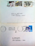 1985-SPAGNA 3 Buste Per L'Italia - Briefe U. Dokumente