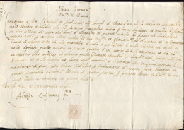 1587-Ordinanza Del Podesta' Di Brescia Alvise Grimani Con Divieto Di Far Transit - Altri & Non Classificati