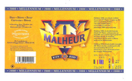 BROUWERIJ DE LANDTSHEER - BUGGENHOUT - MALHEUR - 10 - 2000 MILLENNIUM - 75 CL  -  BIERETIKET  (BE 755) - Bier