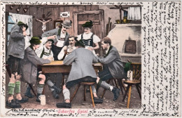 1901-Bayern Scharfes Spiel Viaggiata - Other & Unclassified