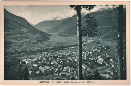 1943-Bormio (Sondrio) Veduta Dalle Rovine Di San Pietro Cartolina Viaggiata - Sondrio