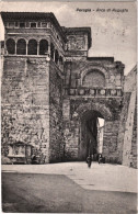 1956-Perugia Arco Di Augusto, Con Il Segno T Di Tassa Cassato - Perugia