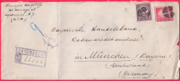 1927-U.S.A. Raccomandata Diretta In Germania - Poststempel
