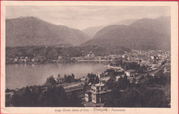 1929-Lago Cusio Detto D'Orta Omegna Panorama Viaggiata - Verbania