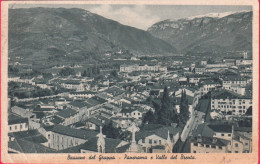1940-Bassano Del Grappa Panorama E Valle Del Brenta,viaggiata - Vicenza
