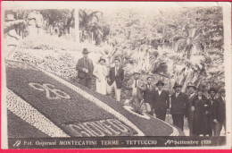 1929-cartolina Fot. Gojorani Montecatini Terme Tettuccio 26 Settembre Animata - Pistoia