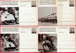 1950circa-Cecoslovacchia Zavod Druzby Narodu Mezinarodni Zavod Motocyklu Velka C - Autres & Non Classés