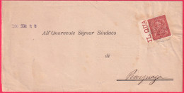 1868-sovracoperta Affrancata 2c.Cifra Con Bordo Di Foglio - Storia Postale