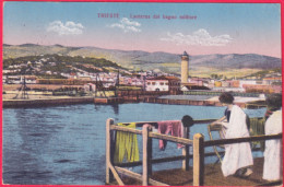 1919-Venezia Giulia Cartolina Trieste Lanterna Dal Bagno Militare Affrancata 10c - Trieste