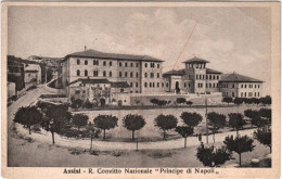 1925-Assisi R.Convento Nazionale "Principe Di Napoli" Viaggiata - Perugia