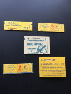 5 ANCIENS CARNETS DE TIMBRES NEUFS. - Other & Unclassified