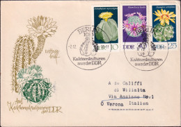 1970-GERMANIA DDR Cactus1970 Serie Cpl. (1316/1) Due Fdc - Lettres & Documents