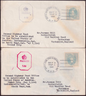 1941-U.S.A. South Bend Peru Et Indianapoli Ind. (H.P.O) Annullo Speciale Trip 1  - Autres & Non Classés