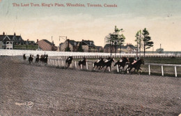 1911-Canada The Last Turn, King's Plate, Woodbine Toronto - Otros & Sin Clasificación