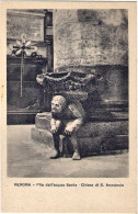 1930circa-"Verona-pila Dell'Acqua Santa Chiesa Di S.Anastasia"non Viaggiata - Verona