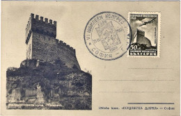 1947-Bulgaria Cartolina Affrancata Con Posta Aerea 50l.giornata Del Francobollo, - Altri & Non Classificati