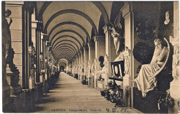 1930ca.-"Genova,camposanto-galleria"non Viaggiata - Genova (Genoa)