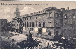 1930ca.-"Bologna-palazzo Municipale Visto Dalla Piazza Del Nettuno (secolo VIII- - Bologna