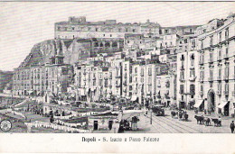 1930ca.-"Napoli-Santa Lucia E Pizzo Falcone (animata E Con Tram)"edizioni Altero - Napoli (Naples)