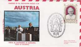 1983-Austria Visita Di S.S. Giovanni Paolo II^dispaccio Speciale Volo Di Rientro - Sonstige & Ohne Zuordnung