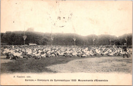 SELECTION -  VERNON  -  Concours De Gymnastique 1909 . Mouvements D'ensemble - Vernon