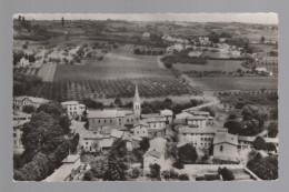 CPSM Dentelée - 38 - Saint-Prim - Vue Panoramique Aérienne Et Hameau De Chanet - Circulée En 1965 - La Tour-du-Pin