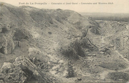 Postcard France Fort E La Pompelle Casemates Et Fosse Ouest - Sonstige & Ohne Zuordnung