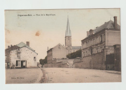 CPA - 08 - VRIGNE-aux-BOIS (Ardennes) - Place De La République Voy En 1907 - Carte En Ouleur édition Mlle Darcq - Autres & Non Classés