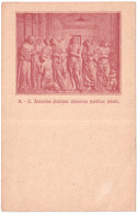 1895-cartolina Commissione Privata S.Antonio Da Padova 10c.vignetta In Rosso Ver - Postwaardestukken