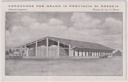 1932-Capannone Per Grano In Provincia Di Brescia Progetto Ing.Peroni Affr.10c.+2 - Brescia