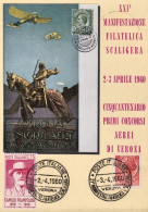 1960-Cinquantenario Circuito Aereo Internazionale Verona 3 Aprile Affrancata L.1 - Demonstrations