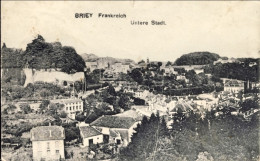 1916-Francia Lorena Briey Frankreich Untere Stadt, Viaggiata - Autres & Non Classés