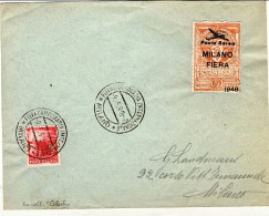 1948-erinnofilo Esposizione Filatelica Internazionale Del1906-sopr.posta Aerea M - 1946-60: Poststempel