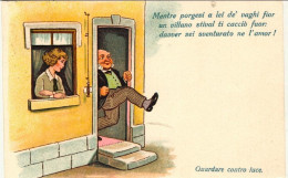 1939-cartolina Umoristica "guardare Contro Luce"affrancata 20c.Imperiale Viaggia - Humor