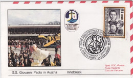 1988-Austria Volo Di Rientro Di S.S.Giovanni Paolo II^ Da Innsbruck - Sonstige & Ohne Zuordnung