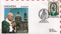 1991-Ungheria Volo Papale Di Rientro Budapest Citta' Del Vaticano Di S.S.Giovann - Lettres & Documents