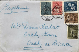 1954-Holland Nederland Olanda Busta Affrancata S.5v."Pro Infanzia,svaghi Ed Igie - Postal History