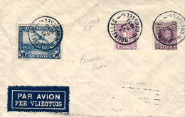 1933-Belgique Belgium Belgio Bruxelles-Parigi I^volo Notturno Cat.Muller N.143 - Altri & Non Classificati
